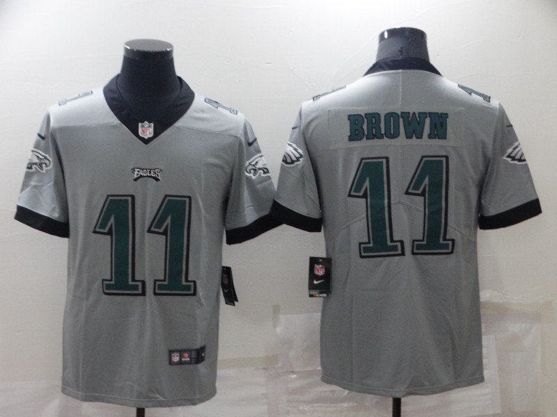 Nike Eagles 11 A. J. Brown Gray 2022 NFL Draft Vapor Untouchable Limited Jersey,We sell and wholesale Nike Eagles 11 A. J. Brown Gray 2022 NFL Draft Vapor Untouchable Limited Jersey on line form chian!